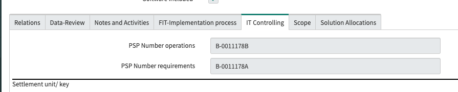 IT4You PSP Element