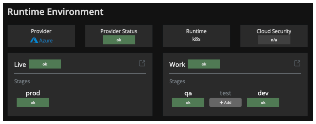 Runtime Log Azure